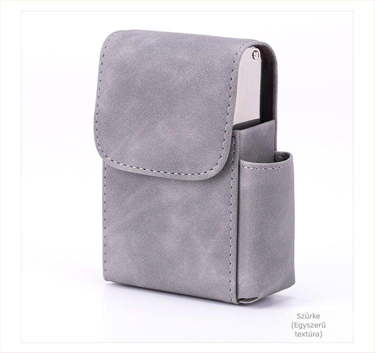 Gyári nagykereskedelmi egész dobozos cigarettatartó cigarettatáska öves cigarettatartó öngyújtó pozícióval nyomásgátló divatos ajándék többszínű folt