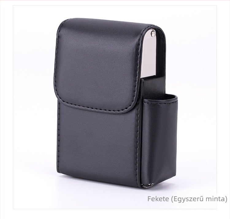 Gyári nagykereskedelmi egész dobozos cigarettatartó cigarettatáska öves cigarettatartó öngyújtó pozícióval nyomásgátló divatos ajándék többszínű folt