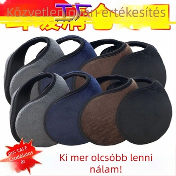 Vastag gyapjúbéléssel ellátott fülvédők Férfi és női fülvédők Téli meleg felnőtt fülvédők Fülpárnák Fülmelegítő Szélálló