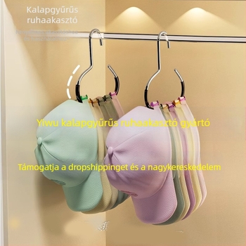 Kalaptartó, fehérneműtartó, otthoni, kollégiumi, ruhásszekrény, mellénytároló, műtárgy, kacsanyelv, baseball-felfogató, akasztó