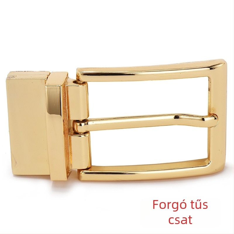 Férfi öv fej forgó tűs csattal övcsat nadrág fej tűs csat forgó csat 3.3-3.5c