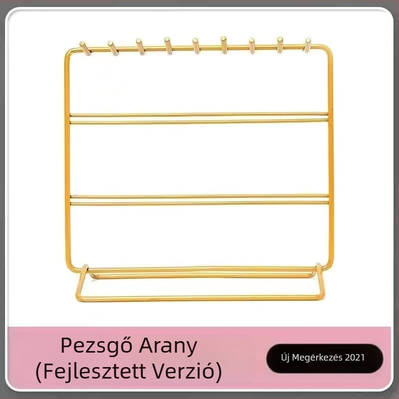 Könnyű luxus ékszertartó skandináv stílusú kijelző állvány kulcstartó háztartási multifunkcionális nyaklánc gyűrű tároló népszerű díszek