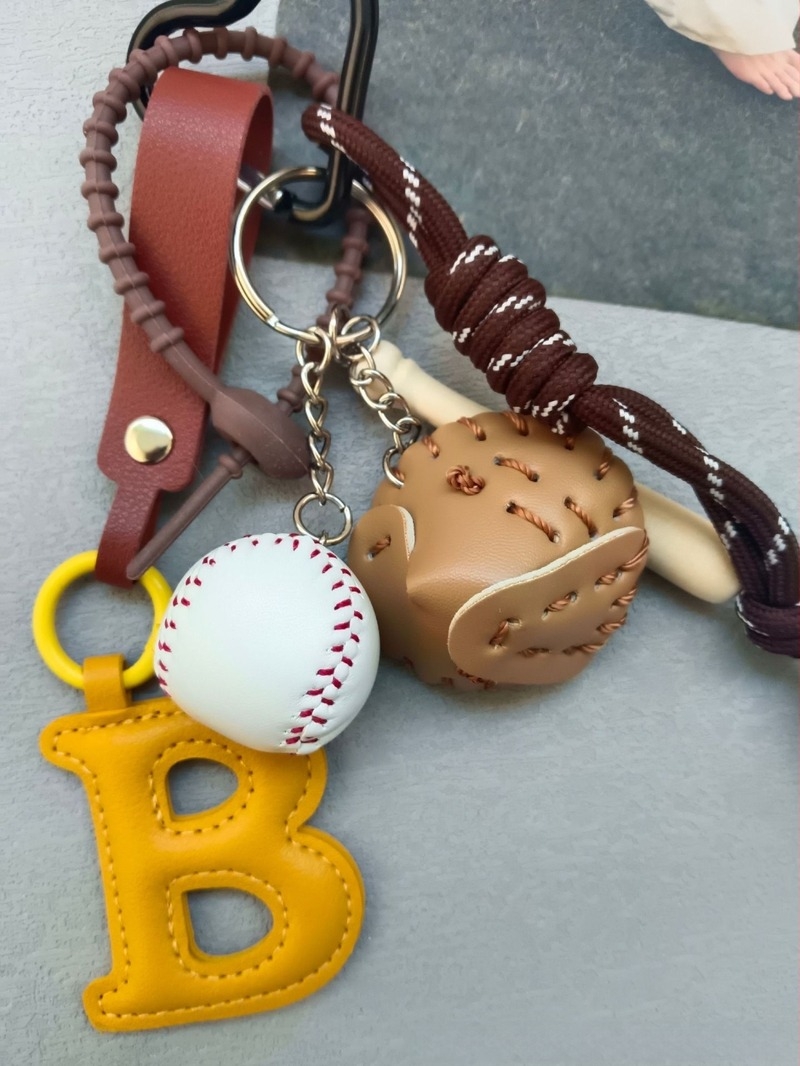 Rózsaszín/baseball tacskó táska medál Miu stílusú niche retro melard extrém minimalizmus táska medál