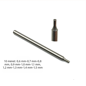 Asztaljavító szerszám, rugalmas tűfogó, prés tűcsong, rozsdamentes acél tűcsong