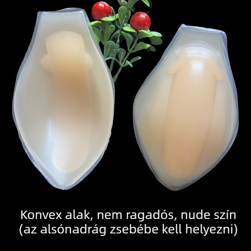 Férfi alsónemű 3D sztereó nagyított nagy izgatott teljes úszónadrág szilikonbetét sí sportvédő férfi JJ betét