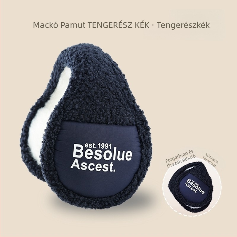 Meleg fülvédők téli női hidegálló szélálló fülvédők férfi fagyálló fülvédők fülvédők hátul viselhető összecsukható fülvédők nagykereskedelemben