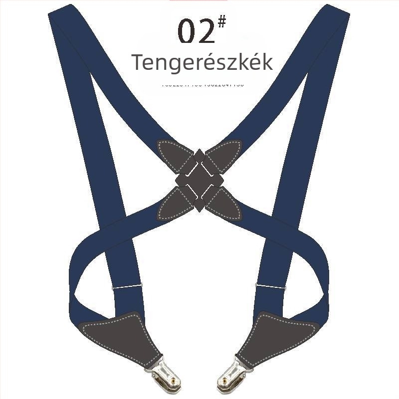 Határokon átnyúló forrásból származó Amazon tok rugalmas pántos oldalsó klipszes keresztpántos felnőtt férfi és női nadrágtartókhoz