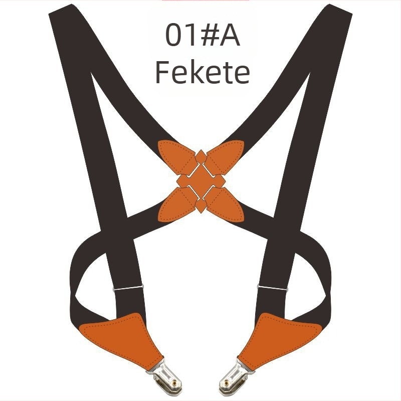 Határokon átnyúló forrásból származó Amazon tok rugalmas pántos oldalsó klipszes keresztpántos felnőtt férfi és női nadrágtartókhoz