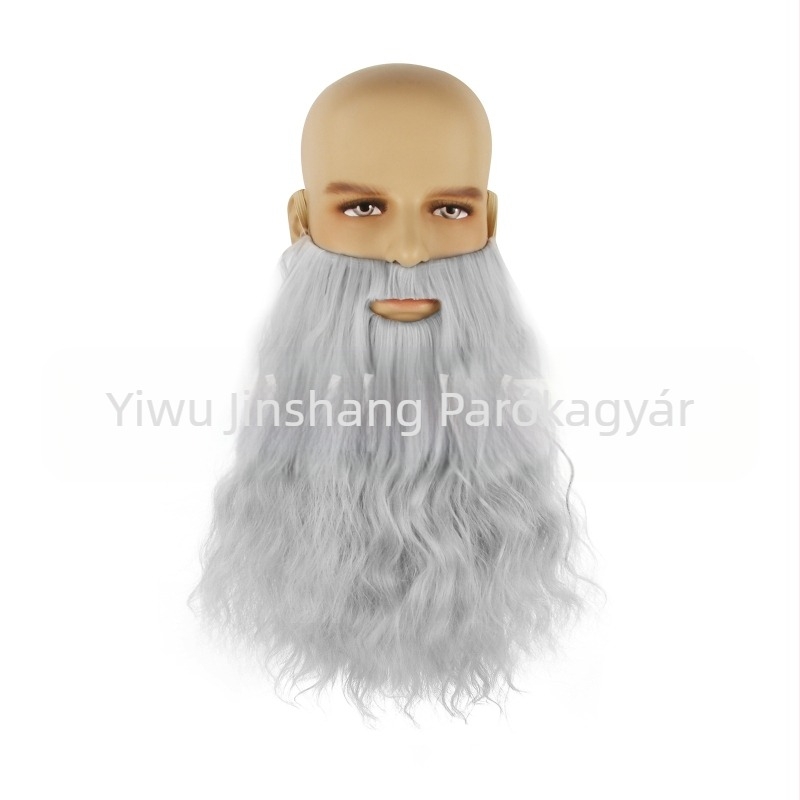 Halloween paróka szakáll szakáll Gandalf szakáll cosplay szakáll kellékek