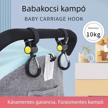 Babakocsi akasztó táskákhoz, babakocsi kiegészítőkhöz, univerzális tároláshoz