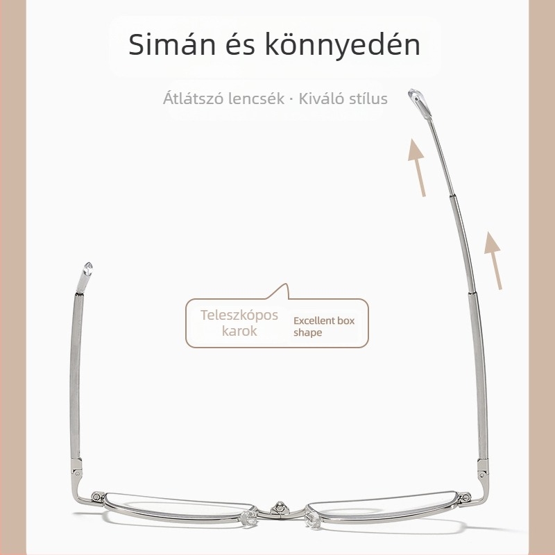 Időseknek való 100 antennás olvasószemüveg, aszférikus gyanta lencséjű, nagyfelbontású, férfiaknak és nőknek való, fáradtsággátló olvasószemüveg