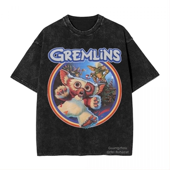 Mosott póló Gremlin 84 pólók Gizmo 80-as évek karácsonyi film