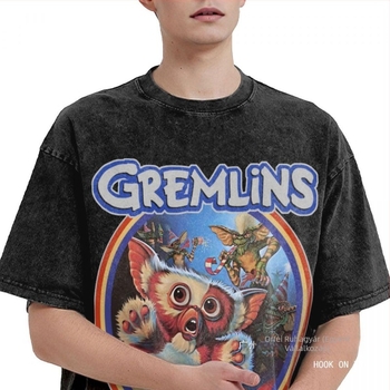Mosott póló Gremlin 84 pólók Gizmo 80-as évek karácsonyi film