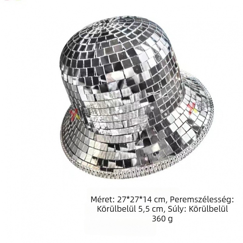 Disco Ball Flash maszk Csillámos arcmaszk