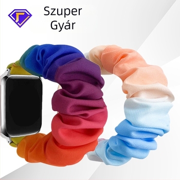 Színátmenetes szín, amely alkalmas az iWatch Apple Watch szíjhoz, hajpánthoz, Samsung 20 mm-es sport vastagbél szíjhoz, szőtt divatmodellhez