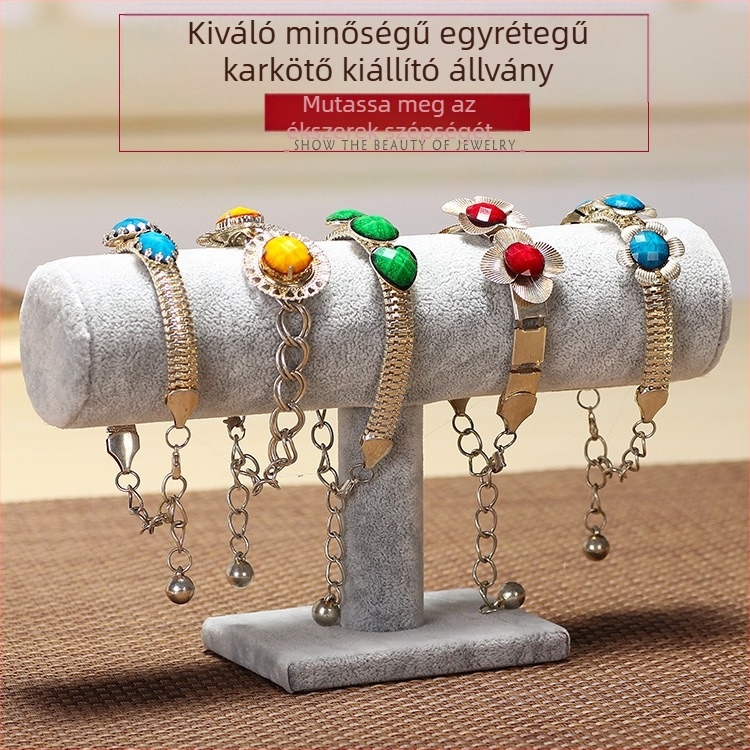 Karkötőtartó, óratartó, karkötőtartó, kiállító konzol, ékszerbolt, ékszerpult, tároló kellékek