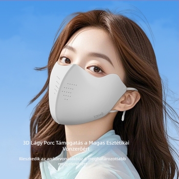 Shu Meijia nyári UPF50 naptej maszk, színes jégmaszk, kollagénes, lélegző szemkörnyékvédő férfiaknak és nőknek