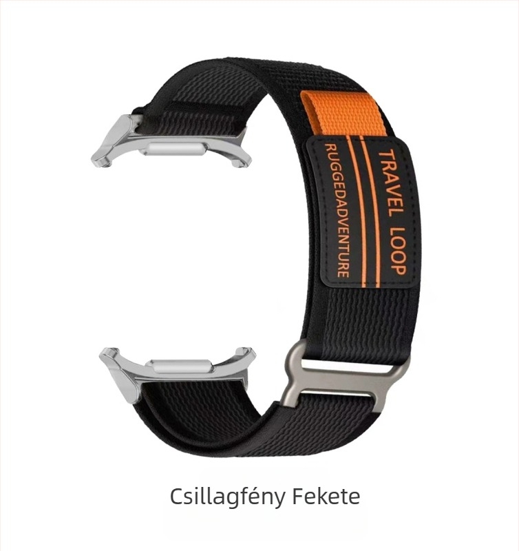 Samsung Galaxy Watch7Ultra dupla szakaszú Wild Trail nejlon tépőzáras, lélegző sportszíjjal kompatibilis