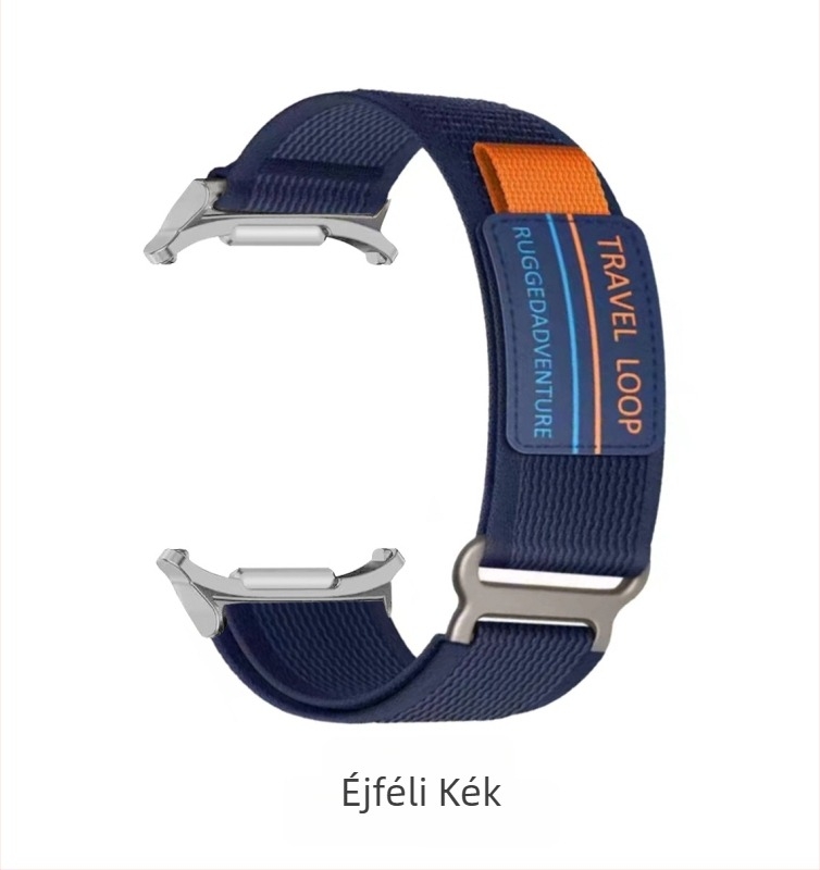 Samsung Galaxy Watch7Ultra dupla szakaszú Wild Trail nejlon tépőzáras, lélegző sportszíjjal kompatibilis
