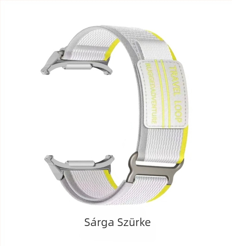 Samsung Galaxy Watch7Ultra dupla szakaszú Wild Trail nejlon tépőzáras, lélegző sportszíjjal kompatibilis