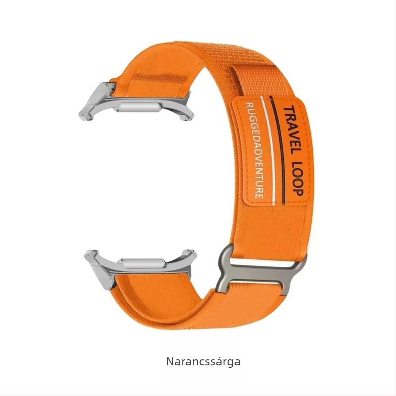 Samsung Galaxy Watch7Ultra dupla szakaszú Wild Trail nejlon tépőzáras, lélegző sportszíjjal kompatibilis