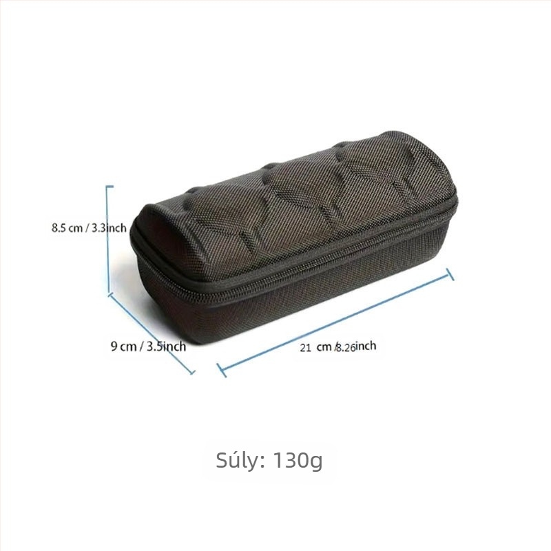 Gyári közvetlen értékesítésű Eva óradoboz, vízálló és esésgátló, hárompozíciós fekete óratáska, hordozható Eva óratároló doboz