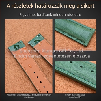 Amazon Explosions szuperpuha fejrészű kanapé bőr borjúbőr szíj gyorsan szétszerelhető nyers fülbevaló bőrszíj 20/22 mm