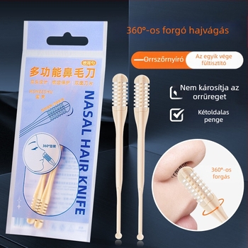 Mézes Csomag Multifunkcionális Orrszőrvágó Orrszőrzetigazítás Borotválkozás Tisztítás Orrszőrzet Befejezése Borotválkozási Olló Két Csomag Közvetlen Értékesítés