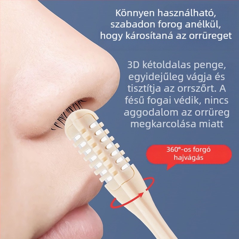 Mézes Csomag Multifunkcionális Orrszőrvágó Orrszőrzetigazítás Borotválkozás Tisztítás Orrszőrzet Befejezése Borotválkozási Olló Két Csomag Közvetlen Értékesítés