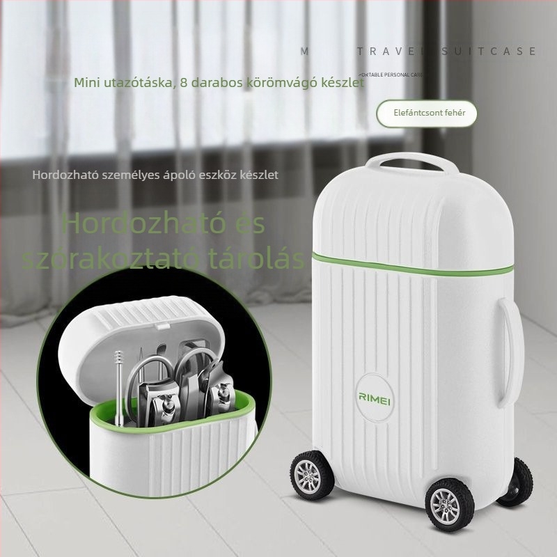 JINDA Ri US körömvágó készlet 8 darabos teljes körömvágó körömvágó körömvágó fülvágó körömvágó csiszolóreszelő