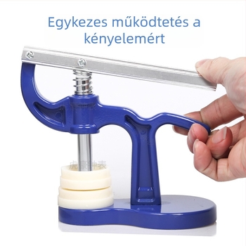 Asztali javító szerszám asztali sapka óra sapkázógép mechanikus kvarcóra hátlap csere akkumulátor szerszám