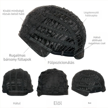 Határokon átnyúló európai és amerikai paróka Amazon új férfi paróka fekete kémiai szálas rövid paróka férfi haj gyártó raktáron