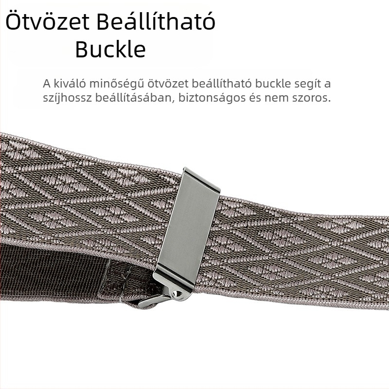 Határokon átnyúló ellátású bőr férfi pántos, erős felnőtt Y alakú öltöny, brit hatkapcsos nadrágtartó, nagykereskedelem