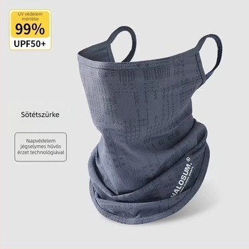 Kültéri lovaglás jég selyemmaszk sport naptej fejkendő nyak arcvédő multifunkcionális fejkendő horgászat hegymászó maszk