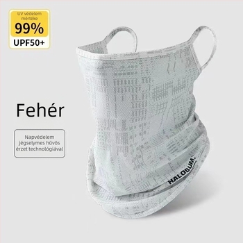 Kültéri lovaglás jég selyemmaszk sport naptej fejkendő nyak arcvédő multifunkcionális fejkendő horgászat hegymászó maszk