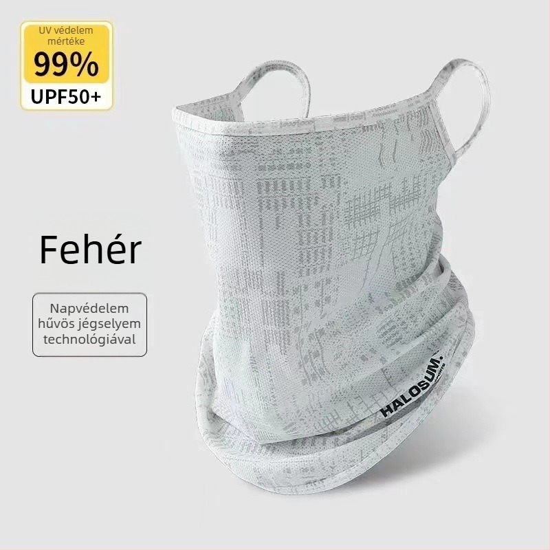 Kültéri lovaglás jég selyemmaszk sport naptej fejkendő nyak arcvédő multifunkcionális fejkendő horgászat hegymászó maszk