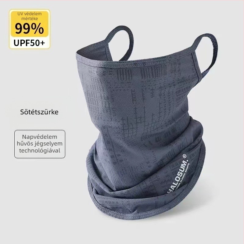 Kültéri lovaglás jég selyemmaszk sport naptej fejkendő nyak arcvédő multifunkcionális fejkendő horgászat hegymászó maszk