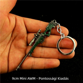 Jedi Escape AWM 98k M24 SKS Serpenyő M416 AKM Ötvözet Kulcstartó Modell