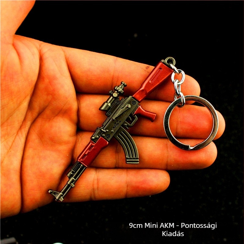 Jedi Escape AWM 98k M24 SKS Serpenyő M416 AKM Ötvözet Kulcstartó Modell