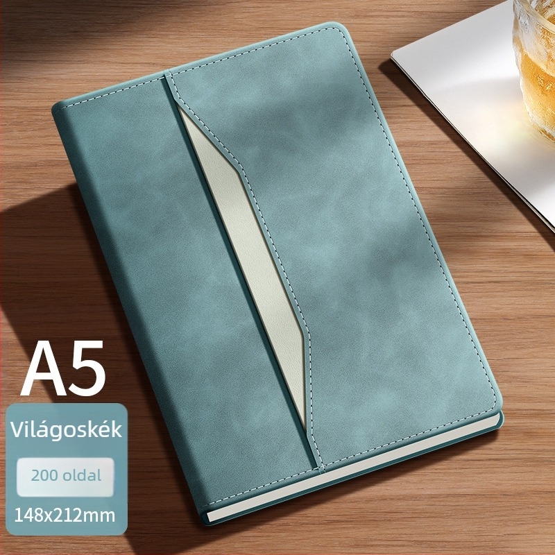 2025-ös új üzleti irodai jegyzetfüzet, megbeszélés jegyzőkönyve, egyszerű stílusú napló, vállalati különkiadás, személyre szabott reklám