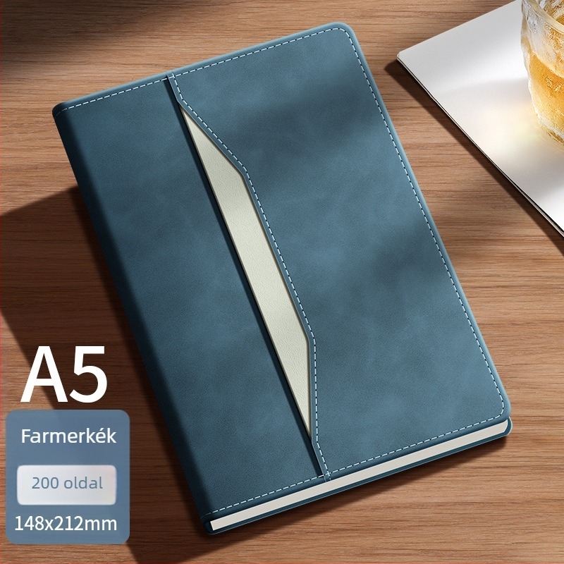 2025-ös új üzleti irodai jegyzetfüzet, megbeszélés jegyzőkönyve, egyszerű stílusú napló, vállalati különkiadás, személyre szabott reklám