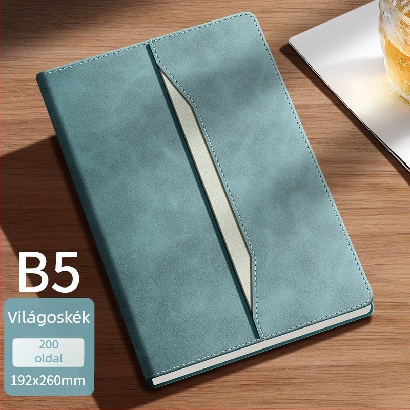 2025-ös új üzleti irodai jegyzetfüzet, megbeszélés jegyzőkönyve, egyszerű stílusú napló, vállalati különkiadás, személyre szabott reklám