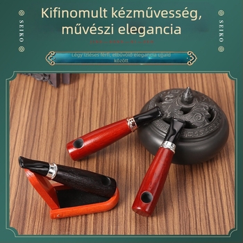 DHL Új, kreatív, 9 mm-es füstcső, Aoko fa cső, könnyű, hordozható, hordozható, tömörfa kis cső