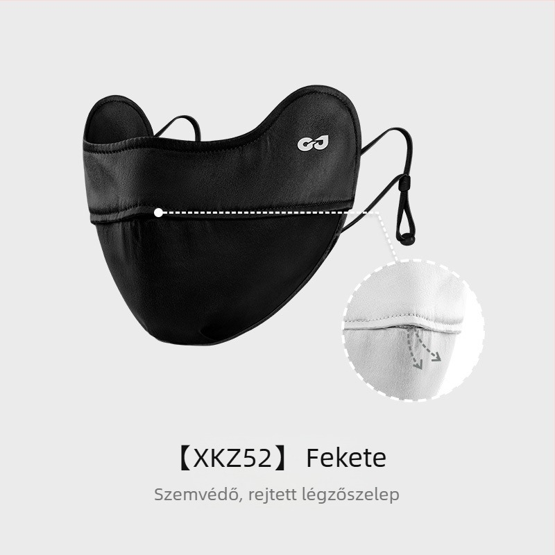 Új selyemmaszk nőknek, nyári napvédő, UV-szűrős, fülbe akasztható maszk, könnyű és lélegző arcmaszk, Xkz52