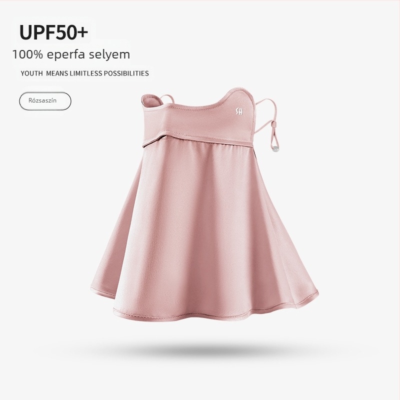 Új selyemmaszk nőknek, nyári napvédő, UV-szűrős, fülbe akasztható maszk, könnyű és lélegző arcmaszk, Xkz52