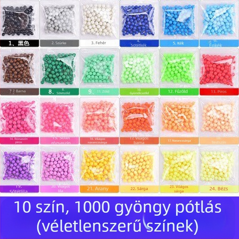 Vízpermet varázsgyöngyök mágikus víz ragadós gyöngyök játékok fiúknak és lányoknak kreatív kézzel készített barkács oktatójátékok