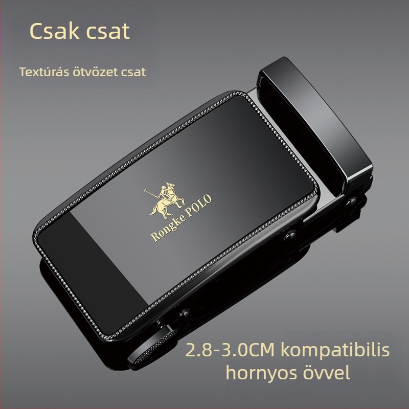 Férfi automata csatos ötvözet övcsat fej gyártók nagykereskedelmi kiváló minőségű üzleti ruha övcsat új 3.0cm