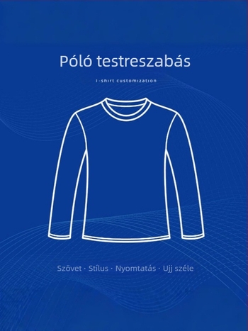 Póló, egyedi nyomtatású logó, határokon átnyúló export, női tavaszi hosszú ujjú pulóver, kerek nyakú, hétköznapi póló, felsőrész, feldolgozás és testreszabás