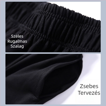 Táncnadrág Répanadrág Laza Lycra Pamut Fekete Testű Fiú Jóga Nadrág Őszi Vizsganadrág Leggings
