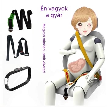Gyári nagykereskedelmi terhes nőknek való biztonsági öv, szorításgátló hasvédő, hasvédő, gumiabroncsvédő autós biztonsági öv